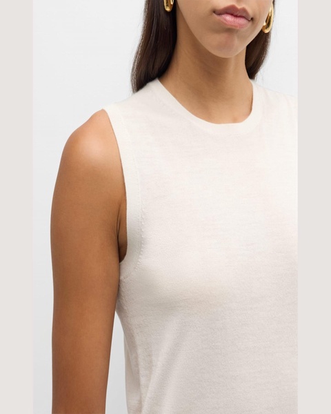 Cashmere Sleeveless Shell