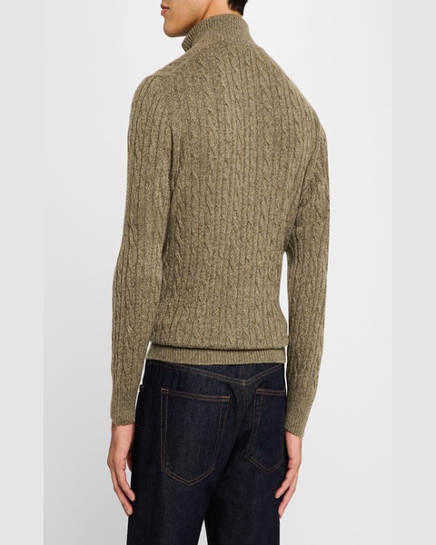 Cashmere Cable-Knit Sweater