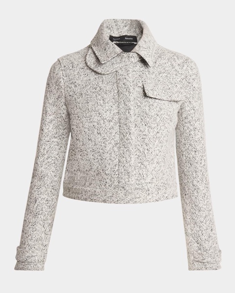 Rivers Cotton Wool Jacquard Jacket