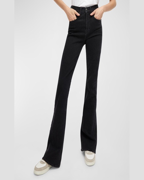 Beverly High-Rise Skinny Flare Jeans