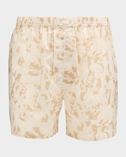 Men's Ledbury Greek Scene Boxer Shorts