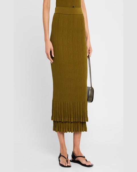 Lexi Ribbed Midi Skirt