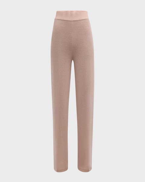 Cashmere Straight-Leg Knit Pants