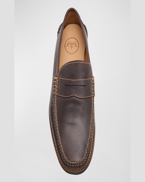 Men's Handsewn Leather Penny Loafers