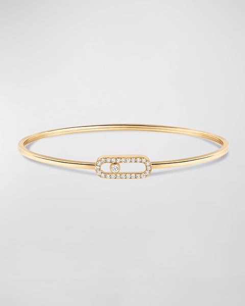 Move Uno 18K Yellow Gold Free-Moving Diamond Bracelet