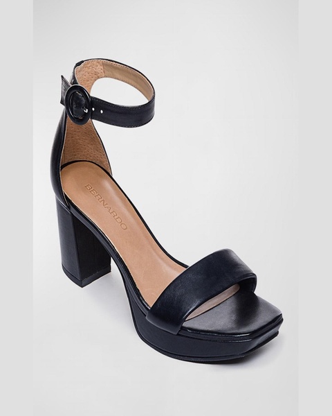 Carla Leather Ankle-Strap Sandals