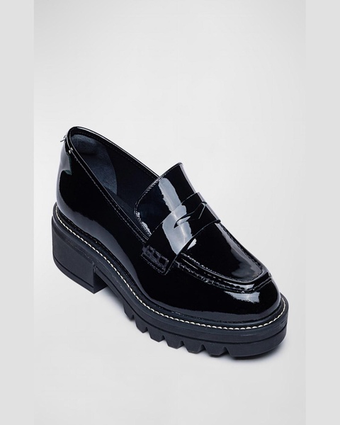 Chandler Patent Leather Penny Loafers