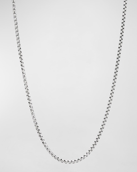 Delos Sterling Silver Chain Necklace, 1.5mm