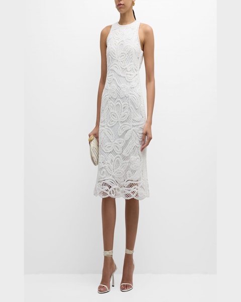 Reena Sleeveless Lace Dress