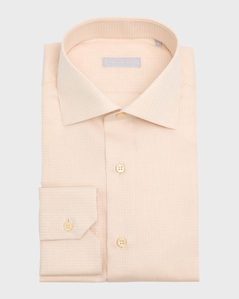 Men's Tonal Check Dress Shirt