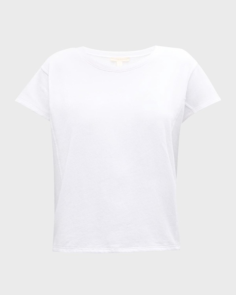 Crewneck Organic Cotton French Terry Top