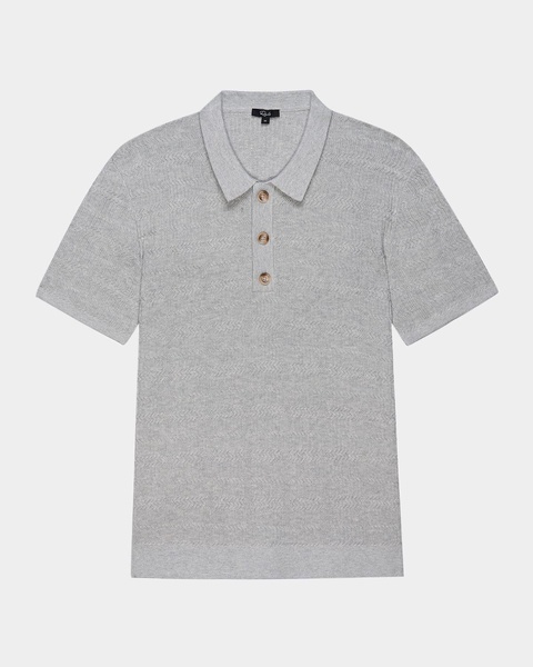 Men's Nathan Jacquard Polo Shirt