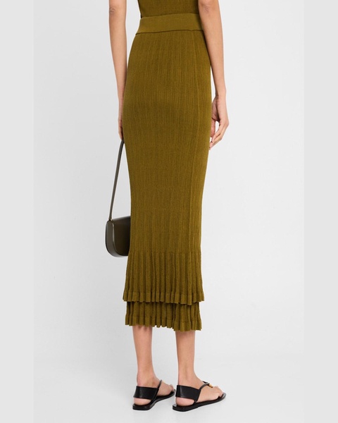 Lexi Ribbed Midi Skirt