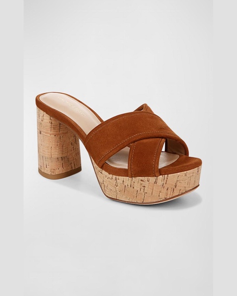 Dory Suede Crisscross Sandals