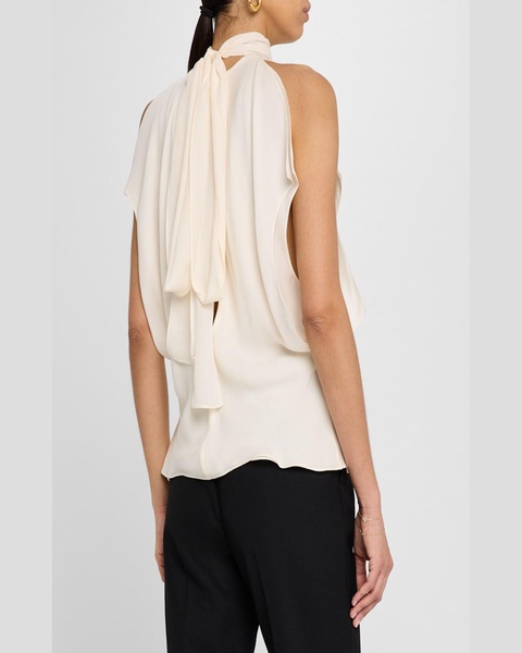 Ilana Layered Sleeveless Silk Top