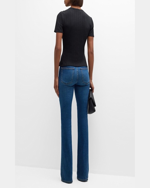 Beverly High-Rise Skinny Flare Jeans