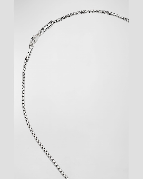 Delos Sterling Silver Chain Necklace, 1.5mm