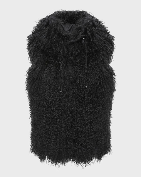 Reversible Mongolian Lamb Shearling Vest