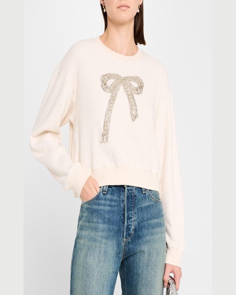 Rylan Embellished Bow Pullover