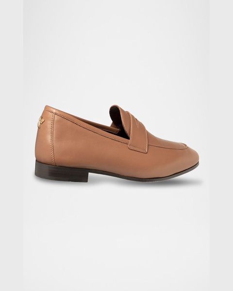 Flaneur Leather Penny Loafers