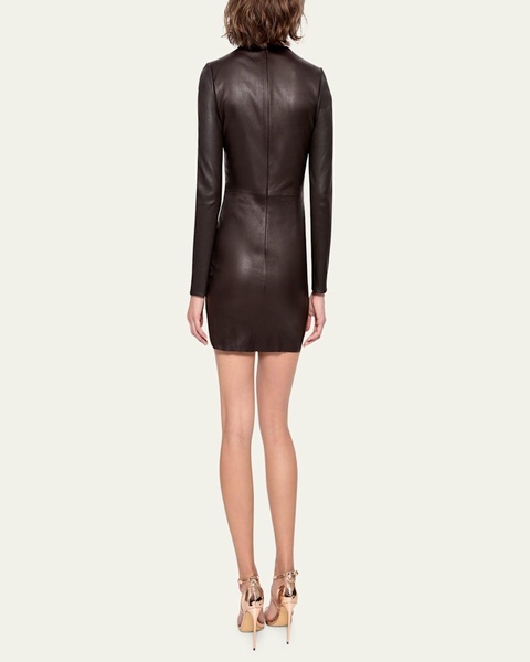 Demeter Stretch Leather Dress