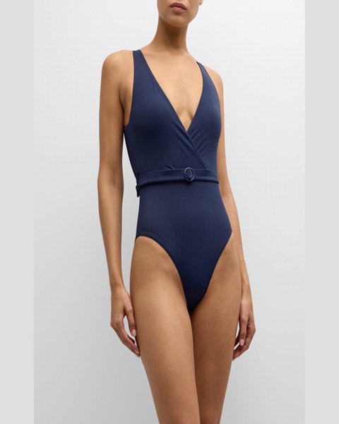 Michelle Belted One-Piece Swimsuit 