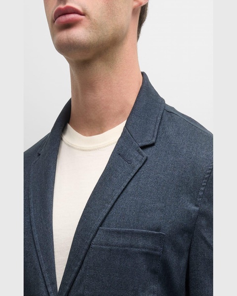 Men's Idris Melange Twill Blazer