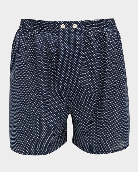 Men's Plaza Pindot Boxer Shorts