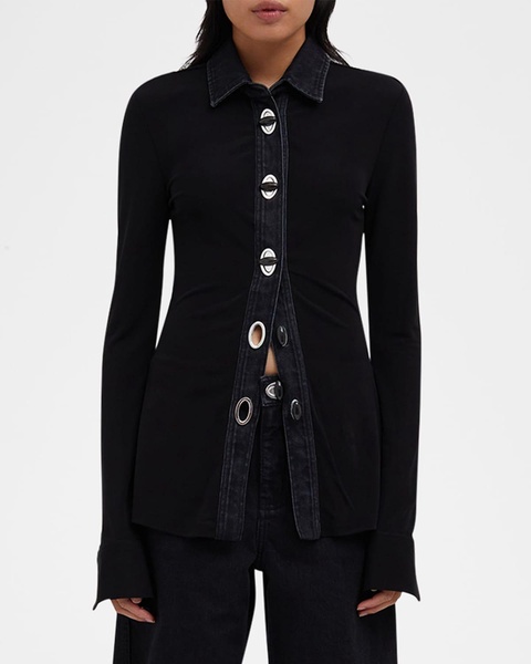 Tailored Tab Turnlock Collared Shirt