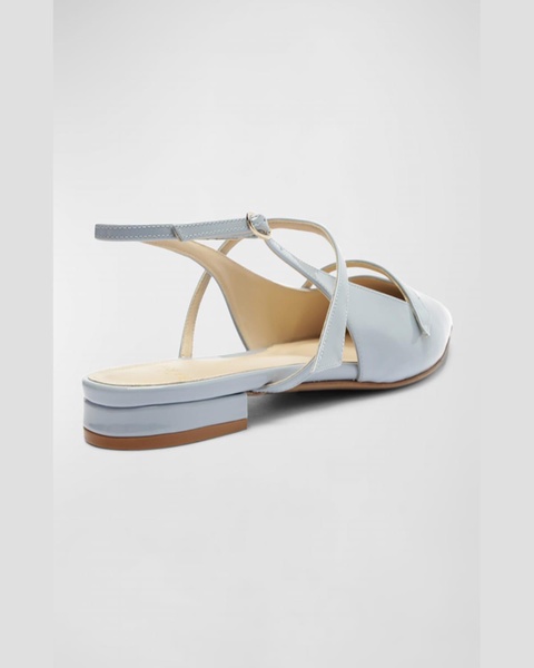 Tita Patent Slingback Ballerina Flats