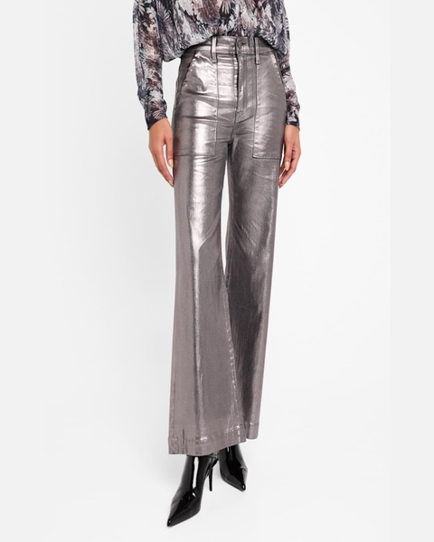 Clifford Cropped Metallic Jeans