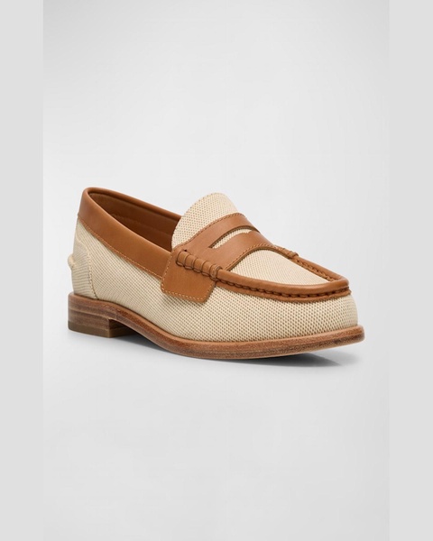 Carter Bicolor Penny Loafers