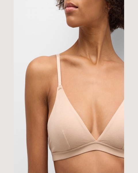 Gelina Cotton Triangle Bralette