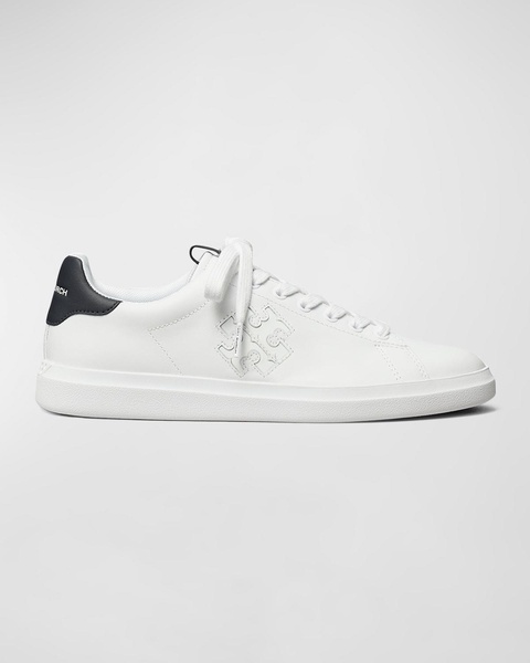 Double T Howell Low-Top Leather Sneakers 