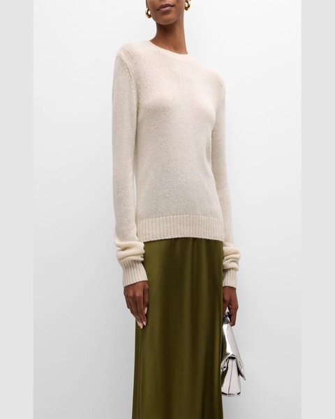 Cashmere Long-Sleeve Pullover