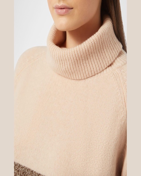 Plus Size Danilo Colorblock Turtleneck Sweater