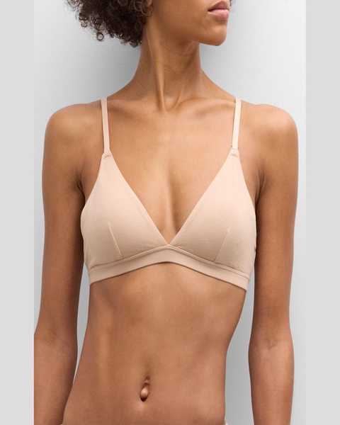 Gelina Cotton Triangle Bralette