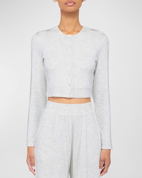 Lauren II Cropped Button-Down Cardigan