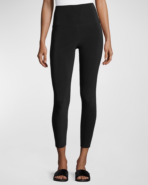 Cropped High-Waist Leggings