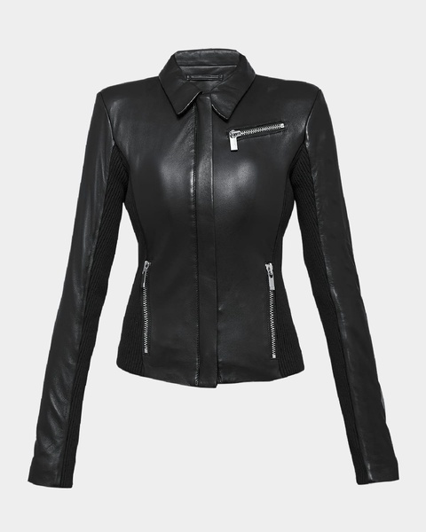 Mrs Smith Upcycled Leather Jacket