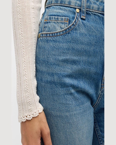 The Martine Straight-Leg Denim Jeans