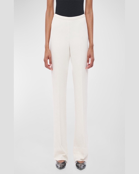 Straight Leg Jersey Pants