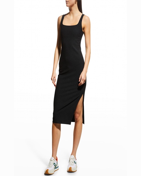 Icon Spacedye Side-Slit Midi Dress