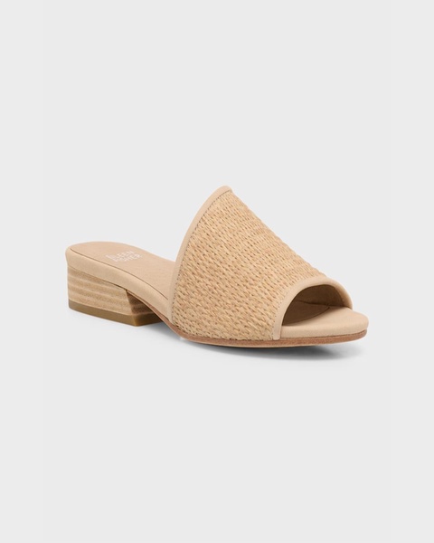 Noko Raffia Flat Summer Sandals