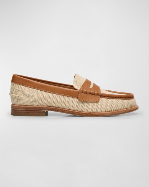 Carter Bicolor Penny Loafers