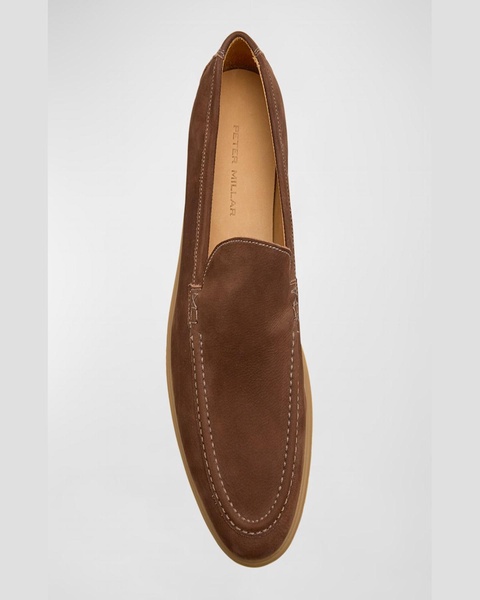 Men's Excursionist Suede Slip-On Loafers