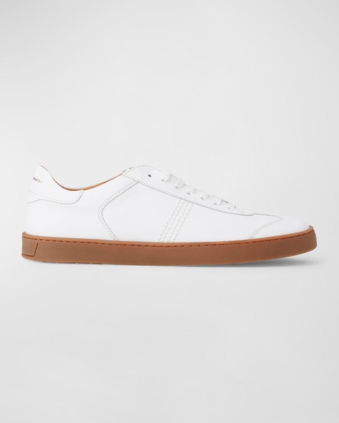 Men's Bono Low-Top Leather Sneakers