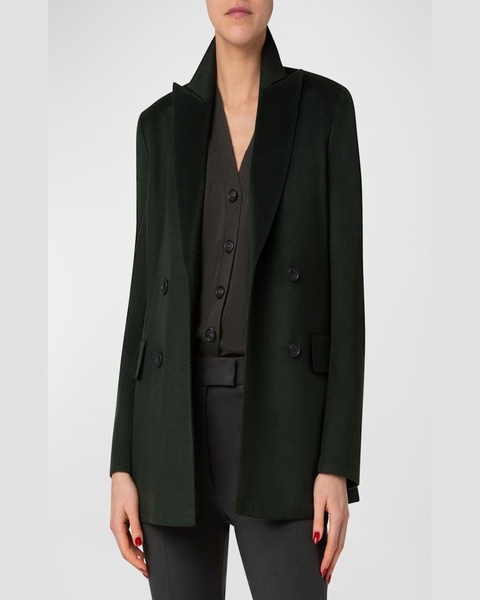 Nadine Cashmere Double-Breasted Jacket