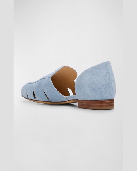 Rory Suede Ballerina Loafers