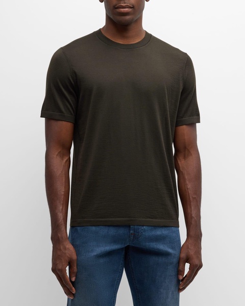 Men's Cashmere Crewneck T-Shirt